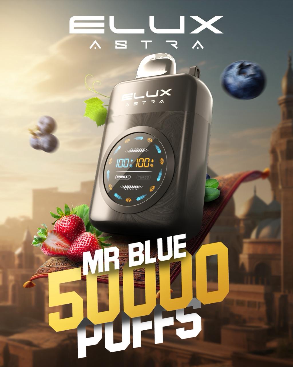 Elux Astra 50000 Puffs Disposable Vape 50MG in Dubai UAE