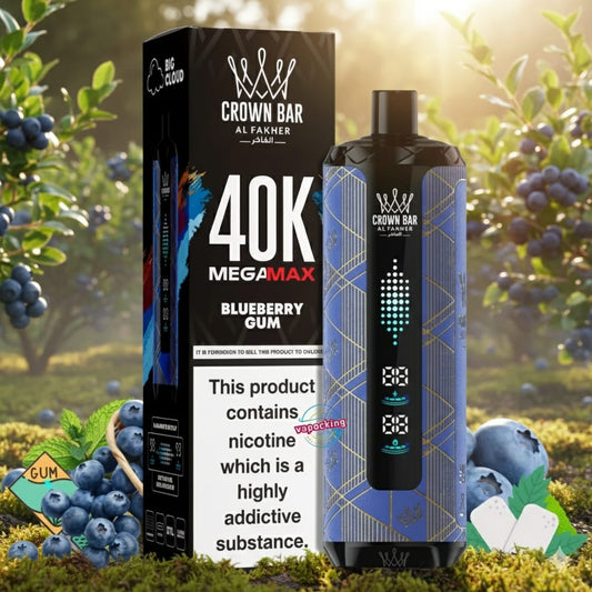 Al Fakher Crown Bar Mega Max 40000 Puffs Disposable Vape in UAE