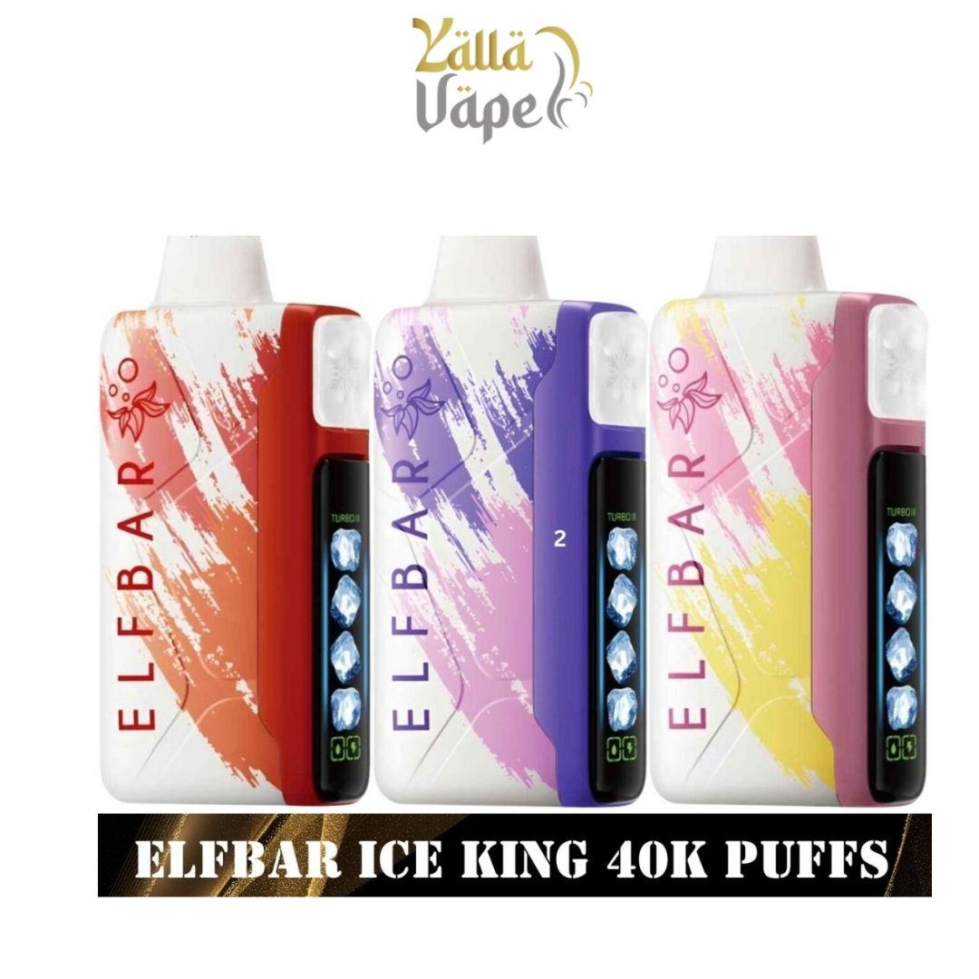 ELFBAR Ice King Pro 40000 Puffs Disposable Vape in UAE – YALLA VAPE