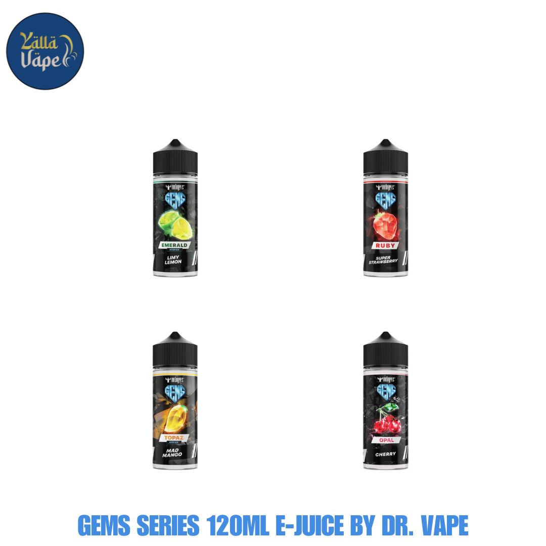 GEMS SERIES 120ml E-Juice By Dr. Vape