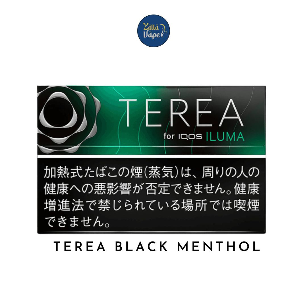 IQOS TEREA Black Menthol Japan In Dubai UAE