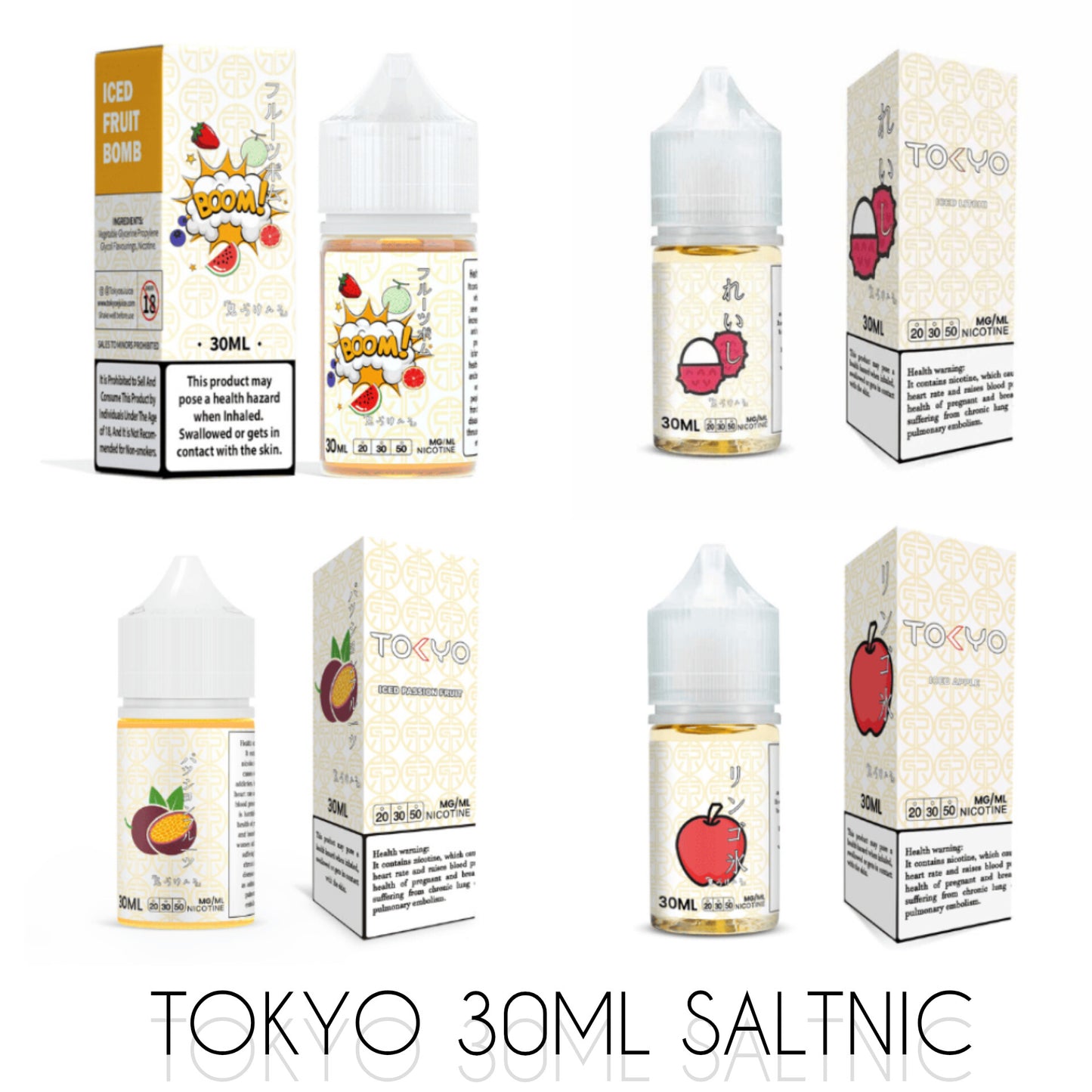 TOKYO 30ml SALTNIC