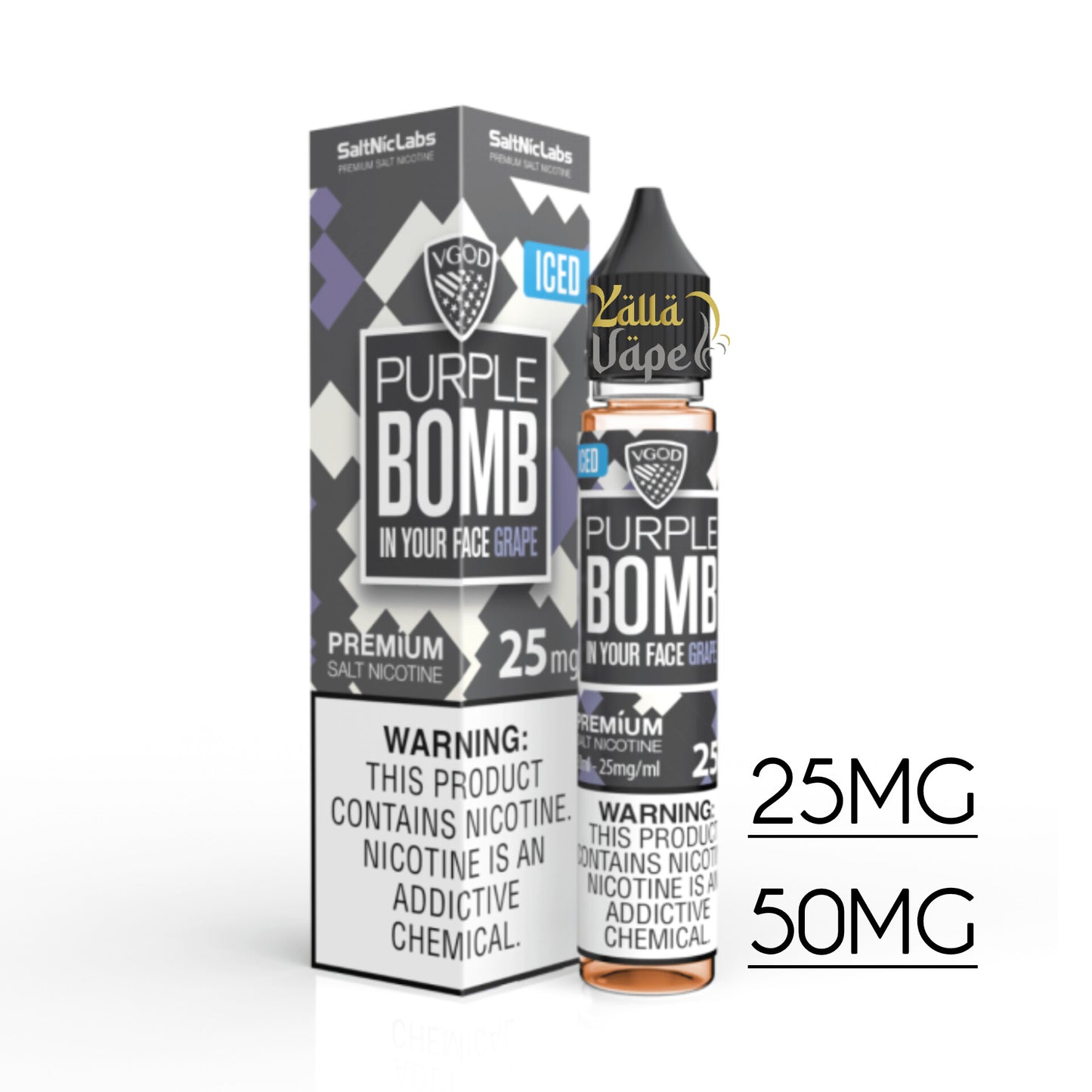 VGOD 30ml SALTNIC 25mg & 50mg All Flavors In Dubai UAE