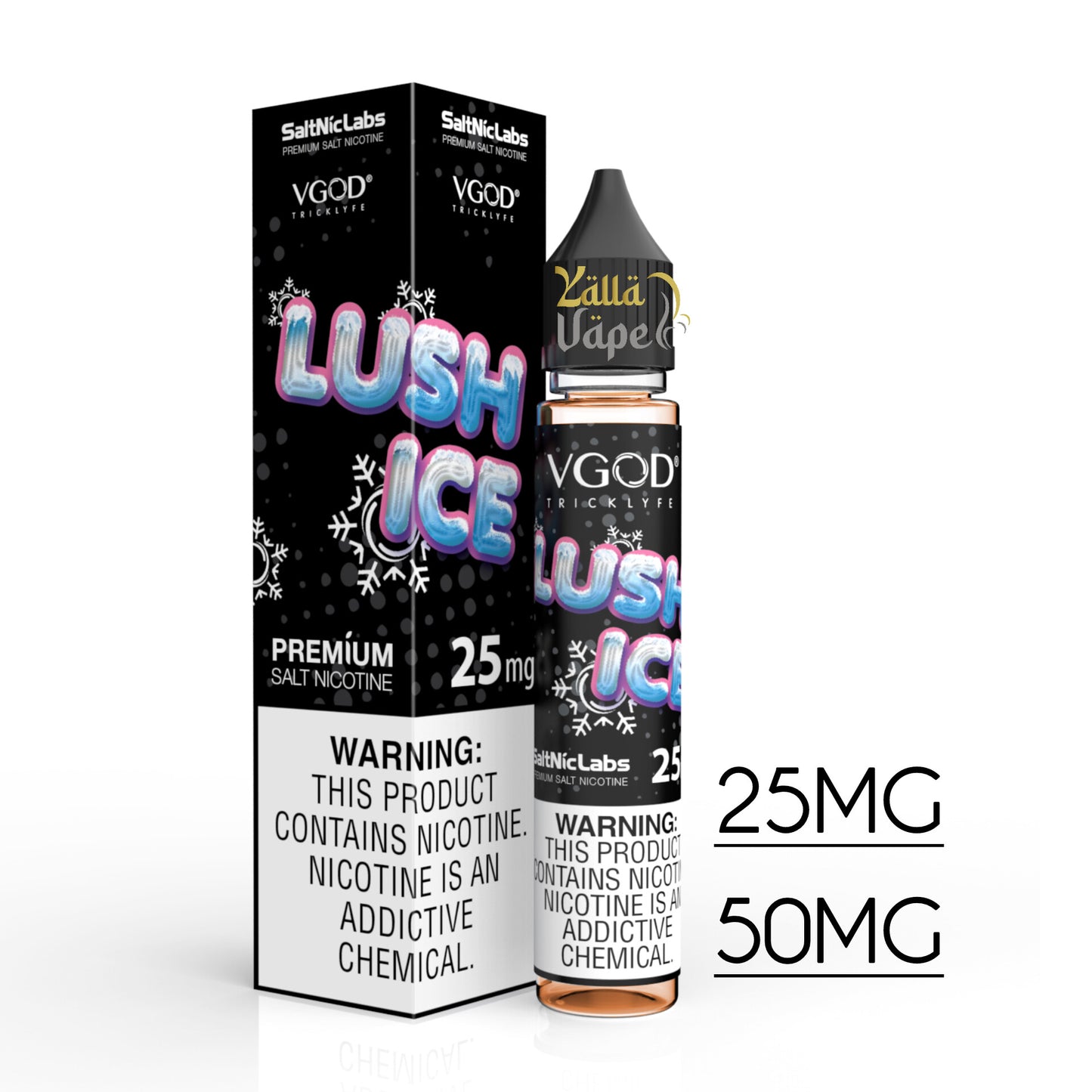 VGOD 30ml SALTNIC 25mg & 50mg All Flavors In Dubai UAE