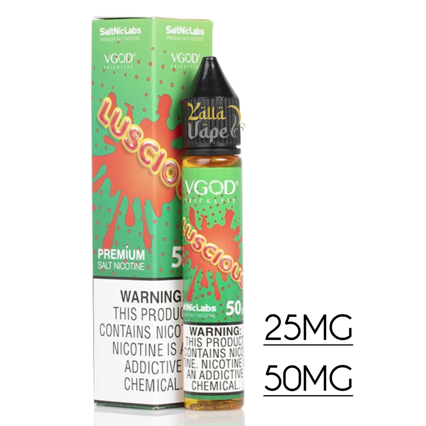 VGOD 30ml SALTNIC 25mg & 50mg All Flavors In Dubai UAE