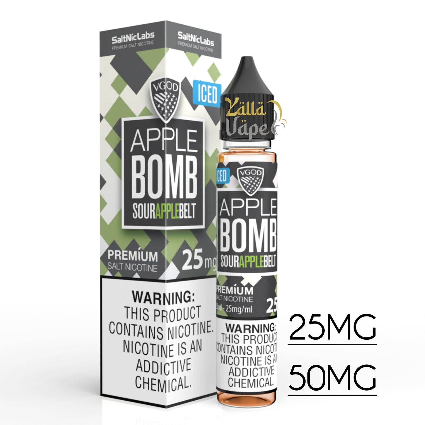 VGOD 30ml SALTNIC 25mg & 50mg All Flavors In Dubai UAE