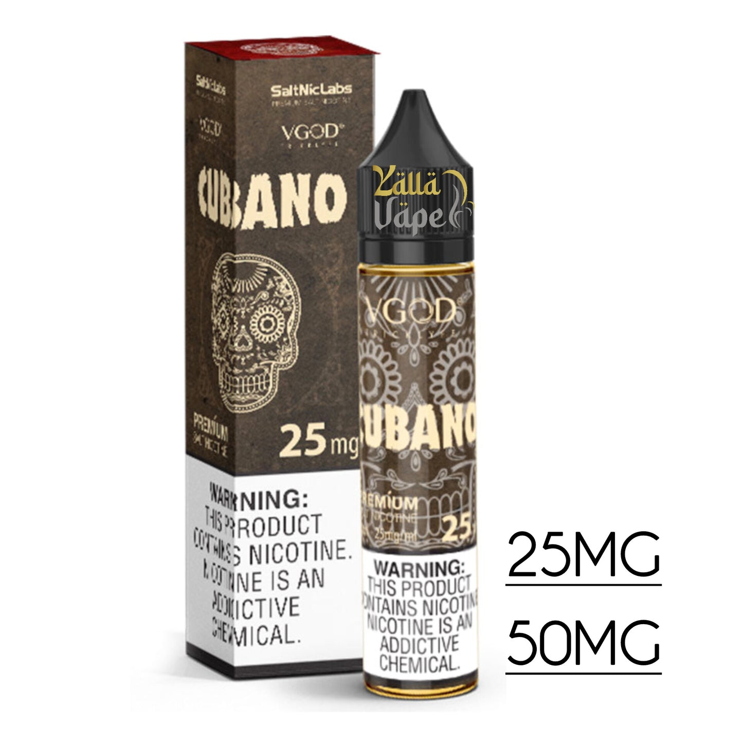 VGOD 30ml SALTNIC 25mg & 50mg All Flavors In Dubai UAE