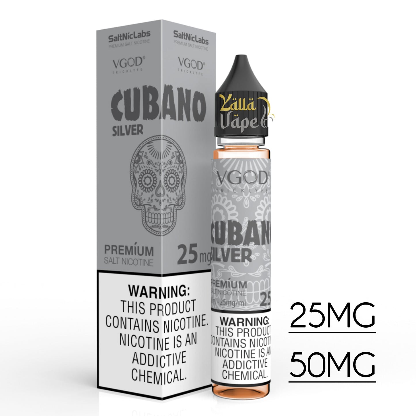 VGOD 30ml SALTNIC 25mg & 50mg All Flavors In Dubai UAE