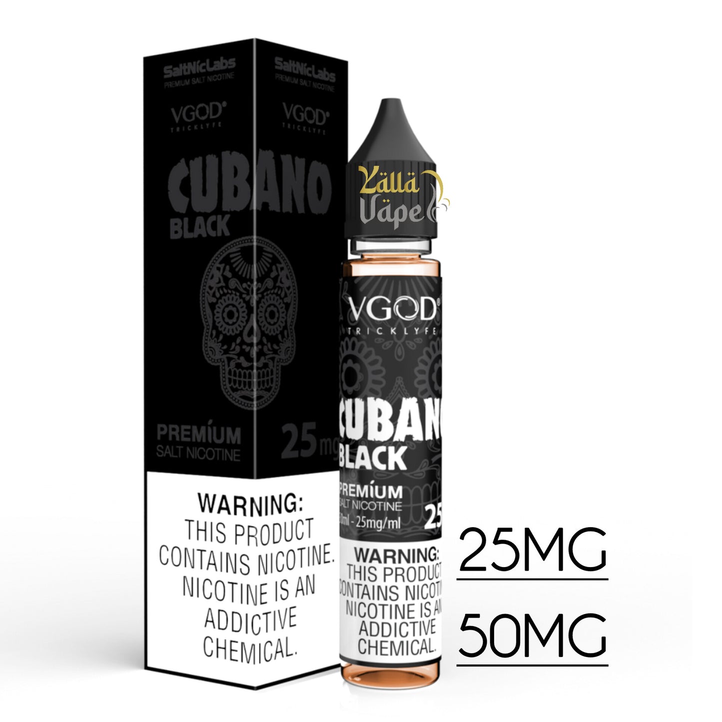 VGOD 30ml SALTNIC 25mg & 50mg All Flavors In Dubai UAE