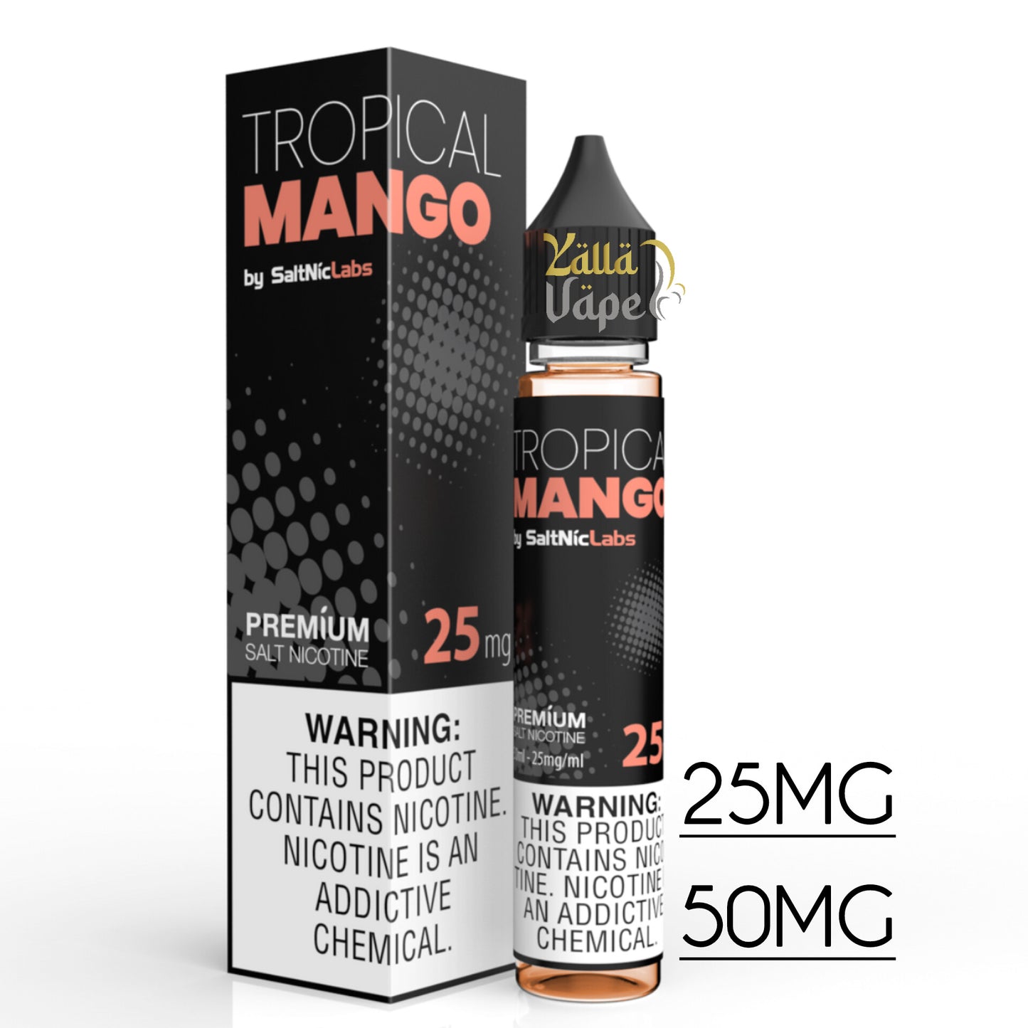 VGOD 30ml SALTNIC 25mg & 50mg All Flavors In Dubai UAE