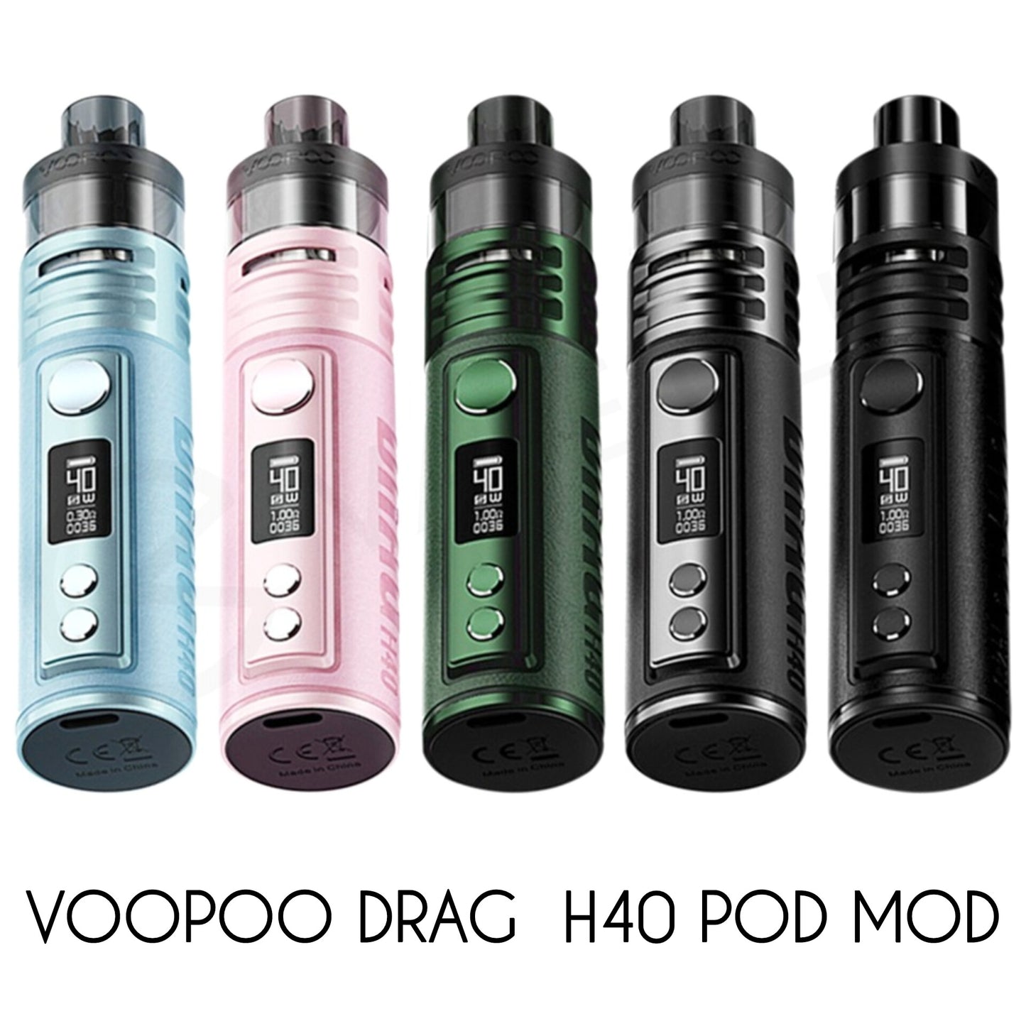 VOOPOO DRAG H40 POD MOD 40W-1500 mAh