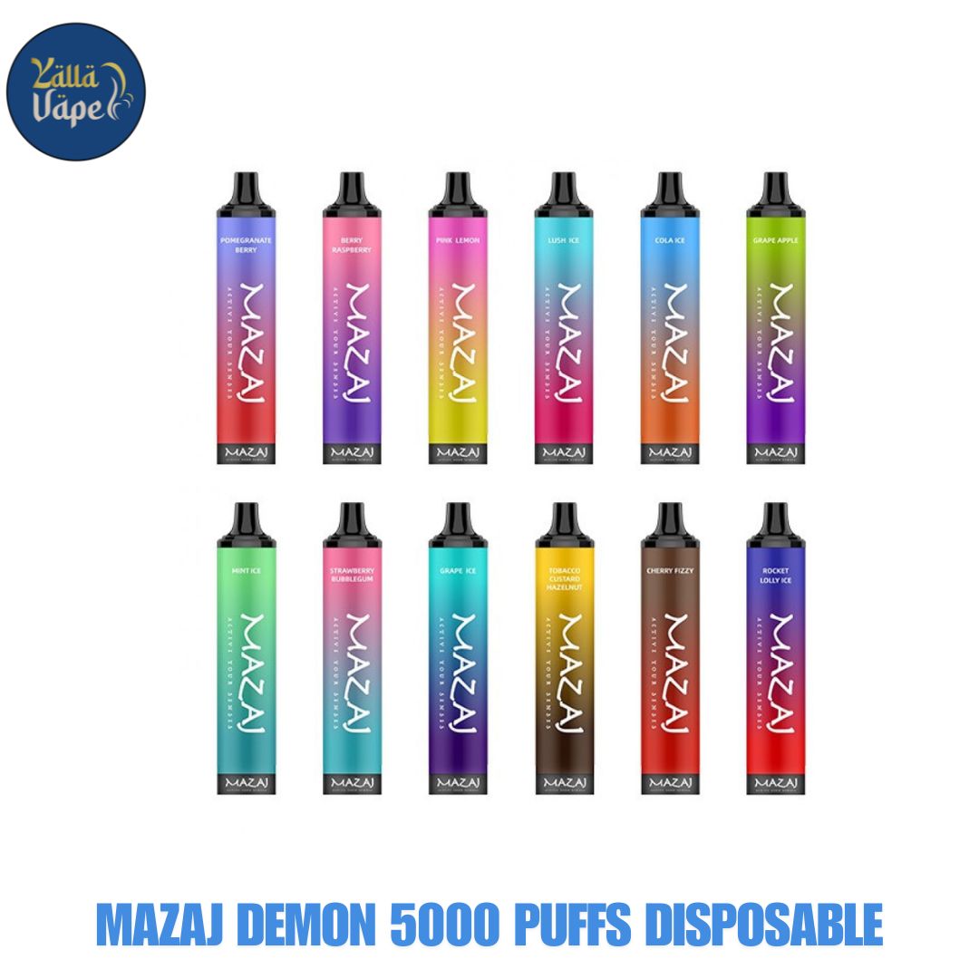 MAZAJ DEMON 5000 Puffs Disposable In Dubai UAE