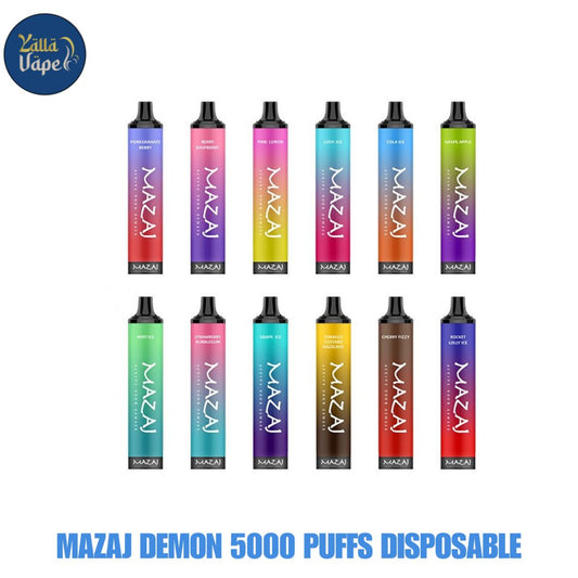 MAZAJ DEMON 5000 Puffs Disposable In Dubai UAE