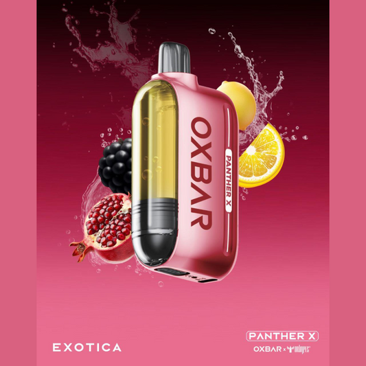 Oxbar Panther X 50K — Exotica tropical blend disposable vape (50,000 puffs) — Dubai, Abu Dhabi, UAE