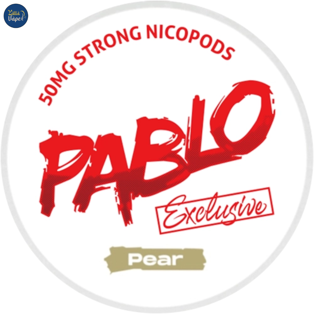 Shop Pablo Exclusive Pear 50mg Nicotine Pouches – Superior, tobacco-free nicotine experience for Dubai users.