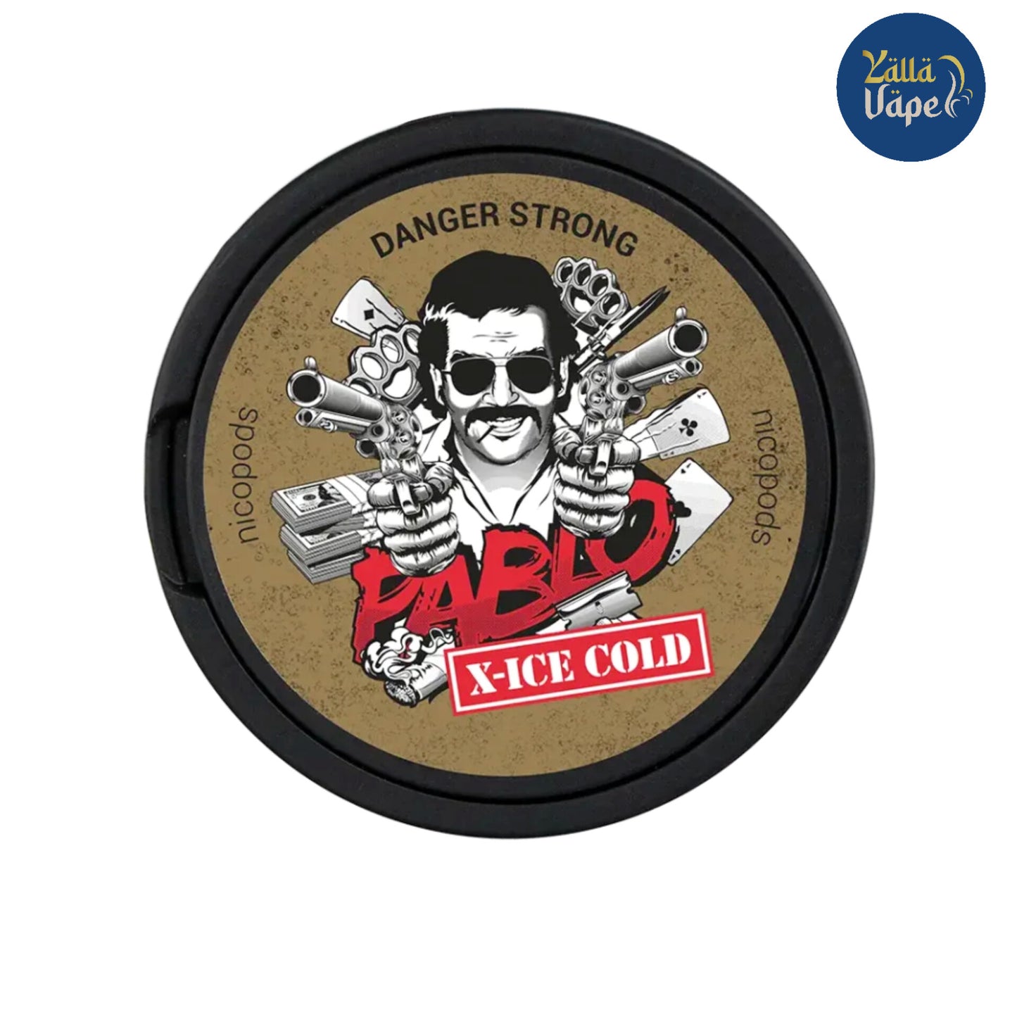 Pablo X-Ice Cold Nicotine Pouches - Premium Snus with Intense Mint Flavor, Perfect for a Refreshing Experience | Available in Dubai, Abu Dhabi & Across the UAE