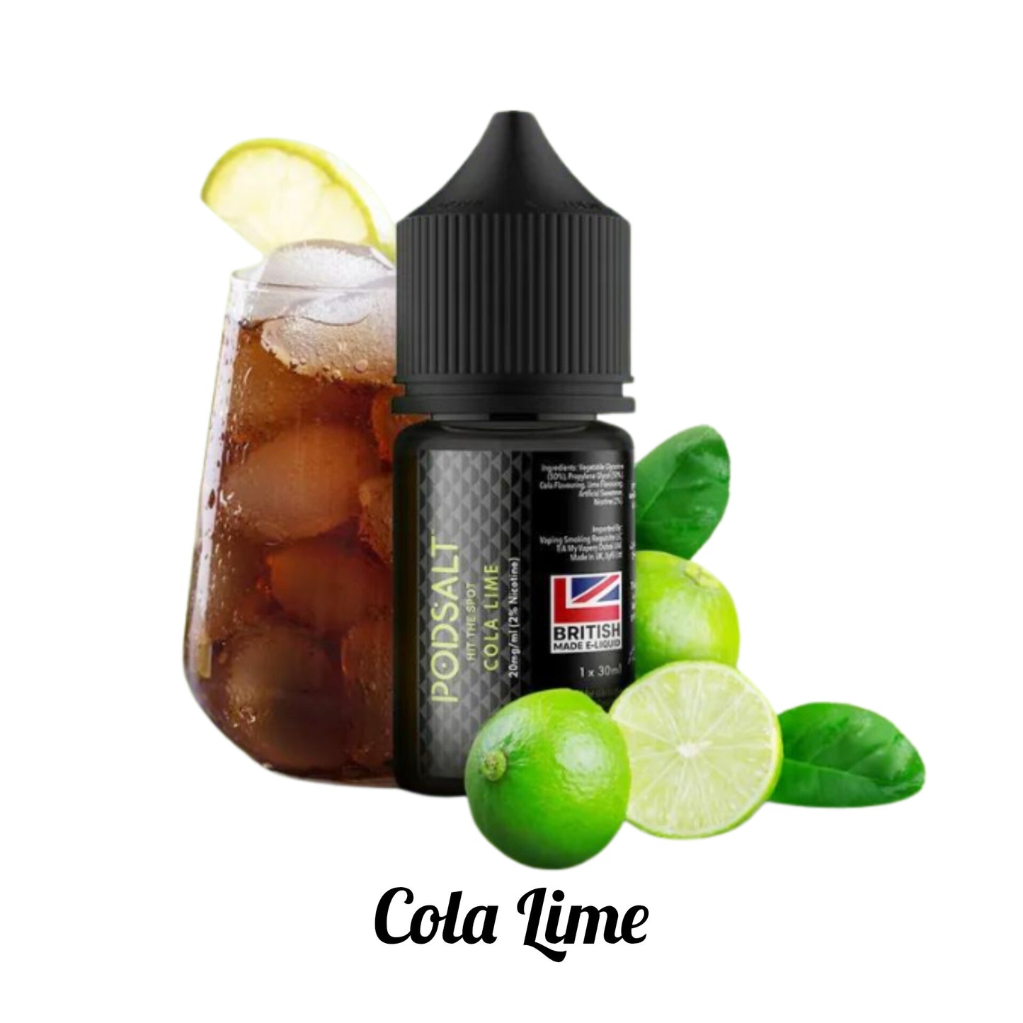 Pod Salt Core Cola Lime 30ml 20mg Salt Nic E-Liquid UAE