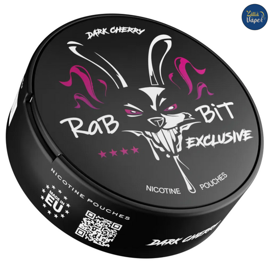 Dark Cherry nicotine pouches (Rabbit) 50mg — ultra-strong, tobacco-free; fast delivery across Sharjah & UAE