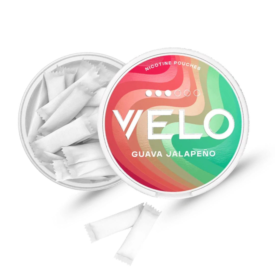 Buy Velo Guava Jalapeno 8mg Nicotine Pouches in Dubai Abu Dhabi Sharjah UAE Premium Nicotine Pouch Fast Delivery