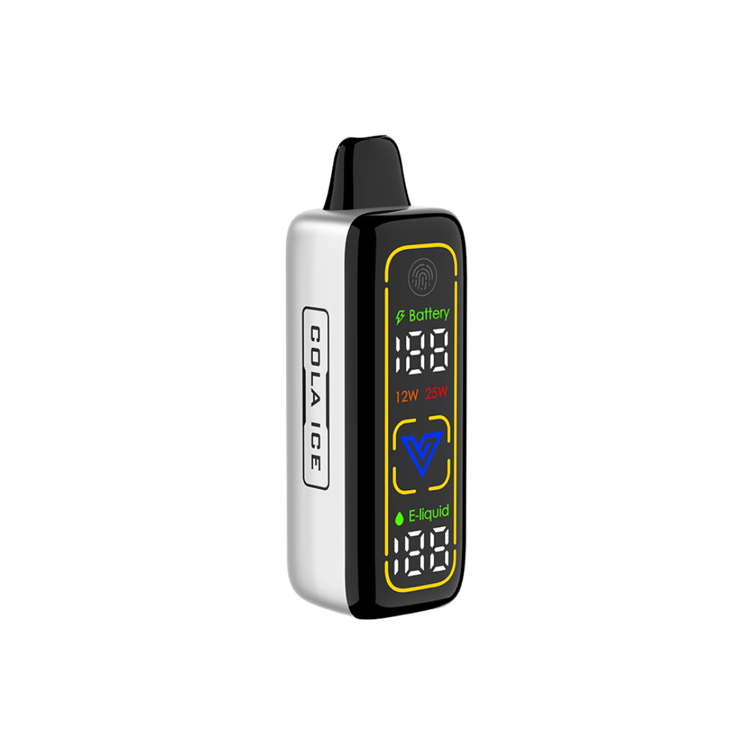 VNSN Spark Pro 30K Puffs Cola Ice disposable vape – crisp icy cola flavor, dual mesh coil, USB‑C rechargeable, 5% salt nicotine; available in Dubai, Abu Dhabi, Sharjah & across UAE
