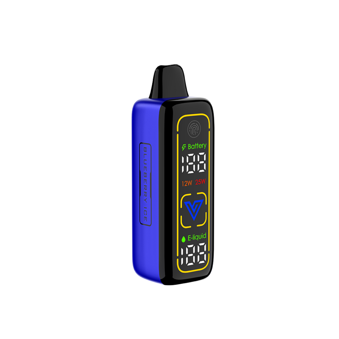 VNSN Spark Pro 30K Puffs Blueberry Ice – icy blueberry burst, rechargeable USB‑C, mesh‑coil, 5% salt nic; available Dubai, Abu Dhabi, Sharjah & UAE