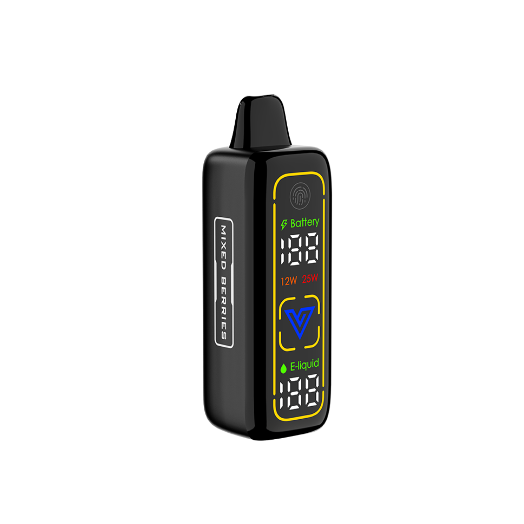 VNSN Spark Pro 30K Puffs Mixed Berries vape – rich juicy berry medley, USB‑C rechargeable mesh‑coil, 5% salt nic; buy Dubai, Abu Dhabi, Sharjah & UAE