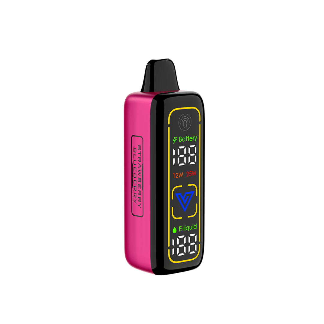 VNSN Spark Pro 30K Puffs Strawberry Blueberry – sweet mixed berry blend, USB‑C rechargeable mesh‑coil, 5% salt nic; buy in Dubai, Abu Dhabi, Sharjah & UAE