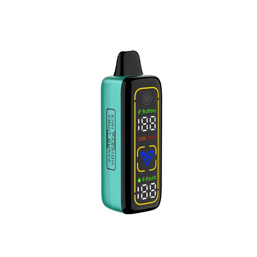 VNSN Spark Pro 30K Puffs Kiwi Passion Fruit Guava disposable vape – 5% salt nicotine, USB‑C rechargeable; buy online Dubai, Abu Dhabi, Sharjah & UAE