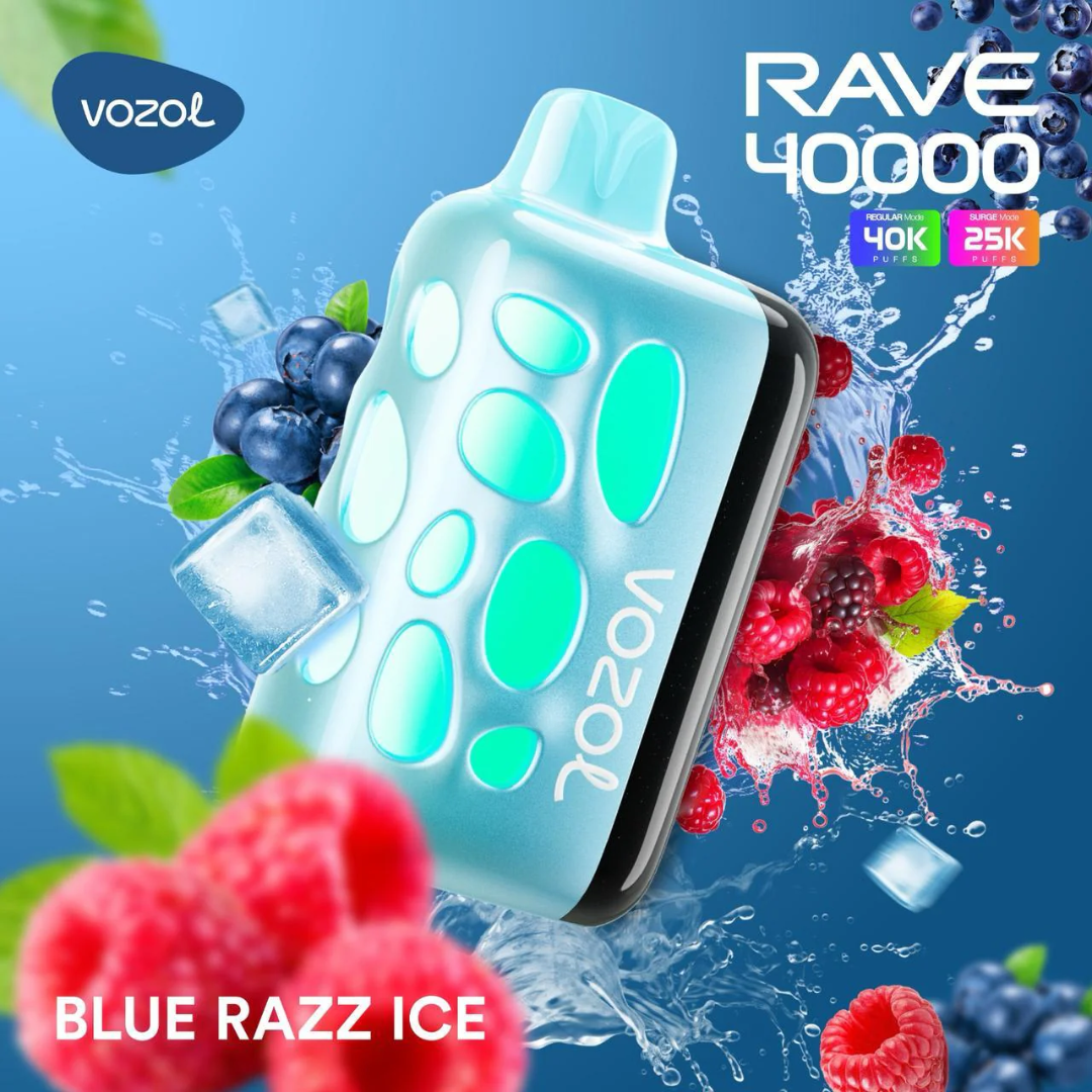 Buy Vozol Rave 40000 Puffs Disposable Vape – Express Delivery Dubai & UAE