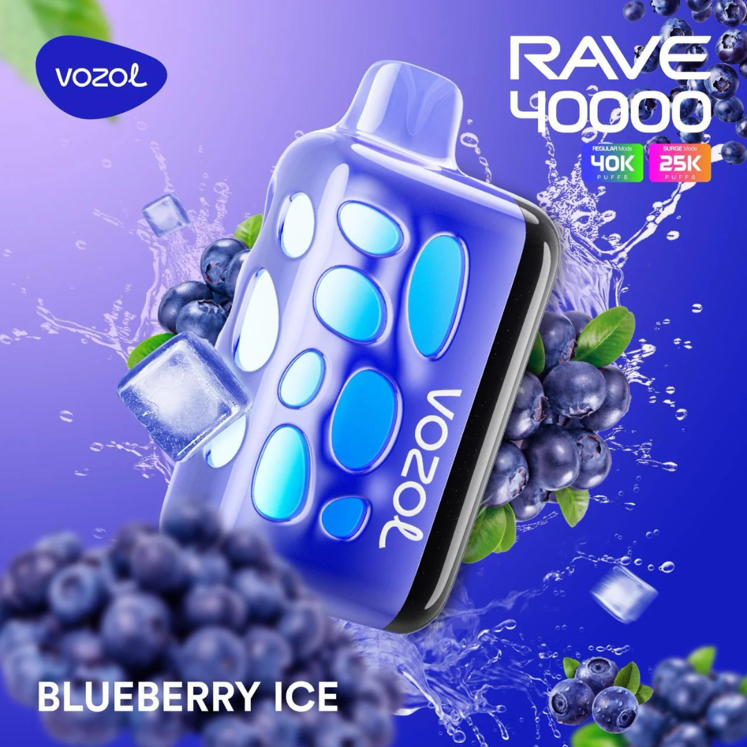 Buy Vozol Rave 40000 Puffs Disposable Vape – Express Delivery Dubai & UAE