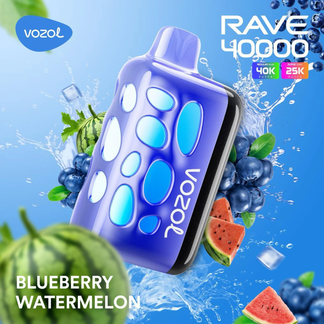 Buy Vozol Rave 40000 Puffs Disposable Vape – Express Delivery Dubai & UAE