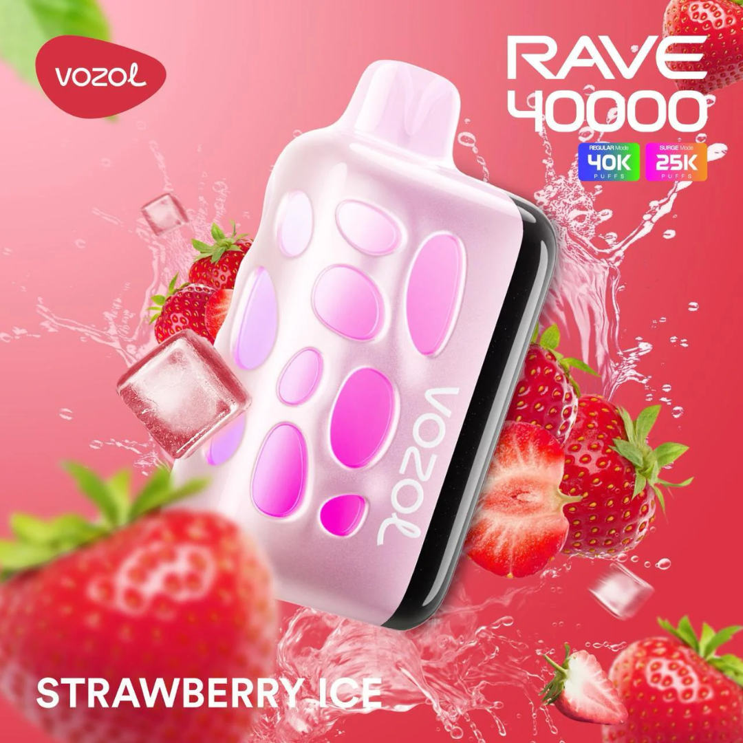 Buy Vozol Rave 40000 Puffs Disposable Vape – Express Delivery Dubai & UAE