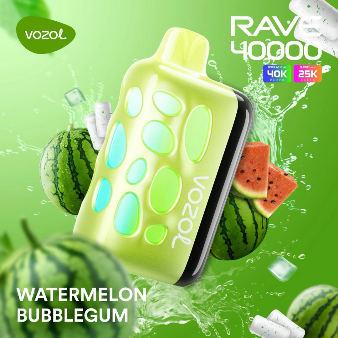 Buy Vozol Rave 40000 Puffs Disposable Vape – Express Delivery Dubai & UAE