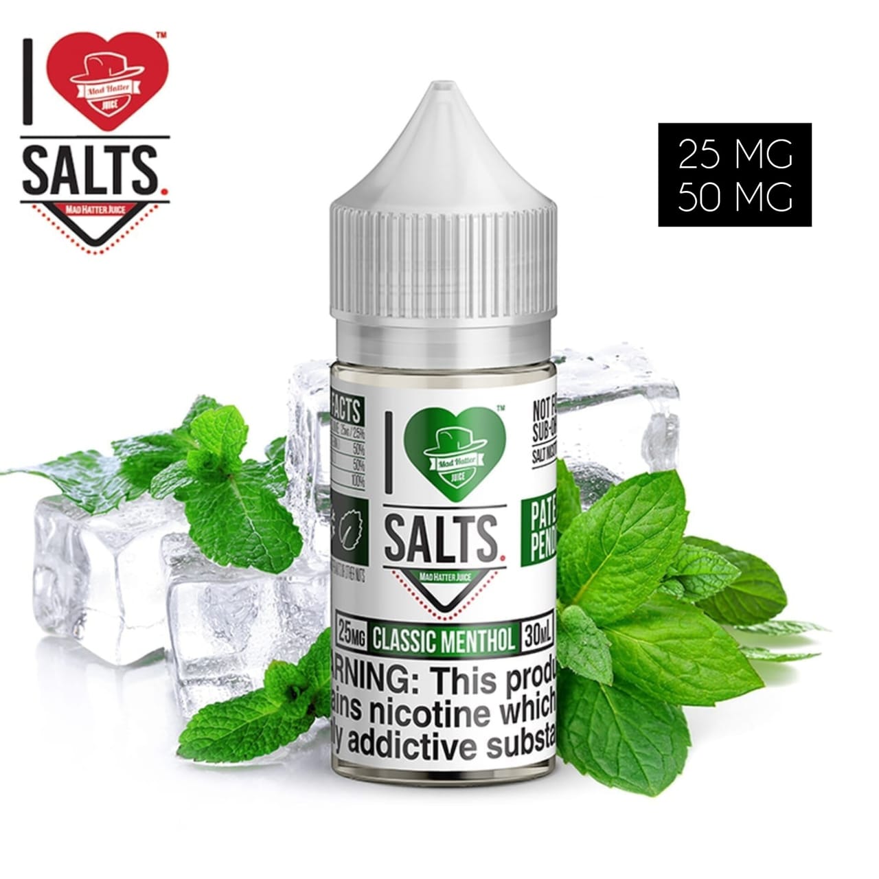 I LOVE SALTS 30ml 25mg & 50mg