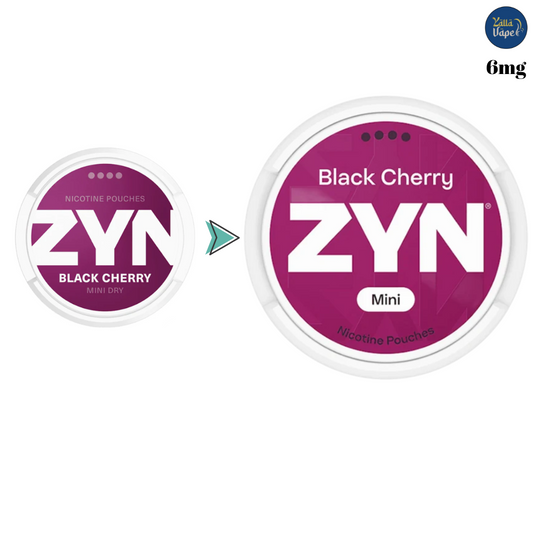 ZYN Black Cherry Mini 6mg (formerly Black Cherry Mini Dry) — 20 mini nicotine pouches UAE