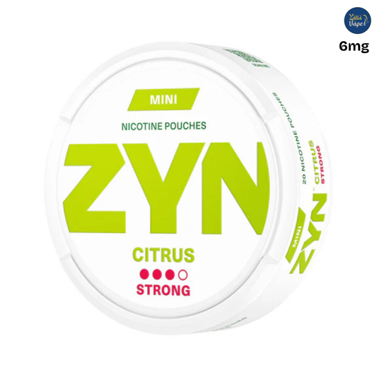 Zyn Citrus Mini 6mg\ 3 dots nicotine pouches — 20 tobacco-free mini citrus pouches | Buy Dubai, Abu Dhabi, Sharjah, UAE