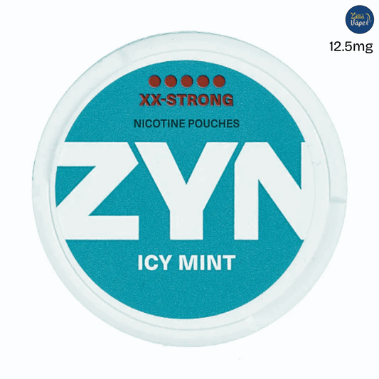 ZYN Icy Mint 12.5mg XX-Strong nicotine pouches (20pc) — discreet, tobacco-free, buy online UAE