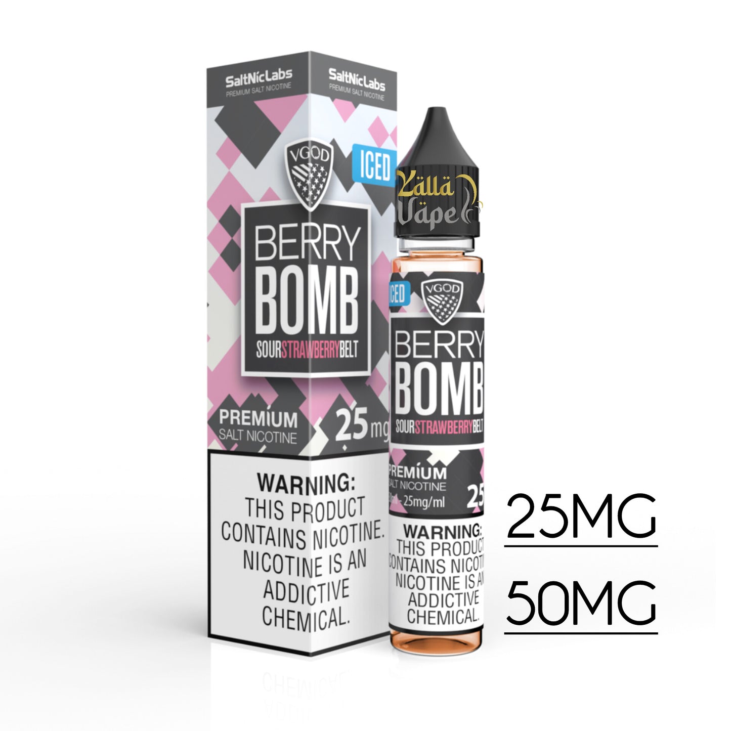 VGOD 30ml SALTNIC 25mg & 50mg All Flavors In Dubai UAE