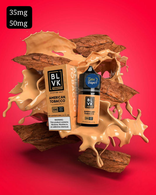 AMERICAN TOBACCO By BLVK Salt 30ml