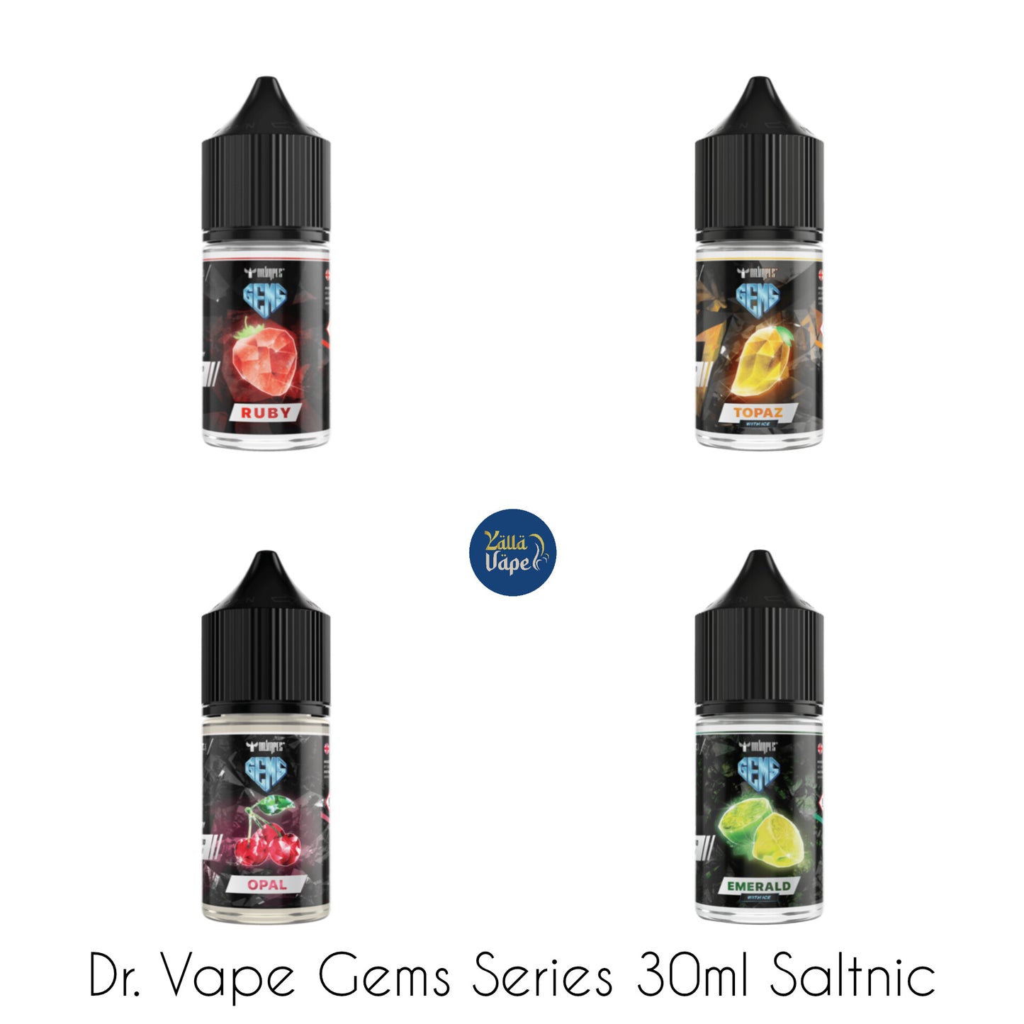 GEMS SERIES 30ML SALTNIC BY DR. VAPE