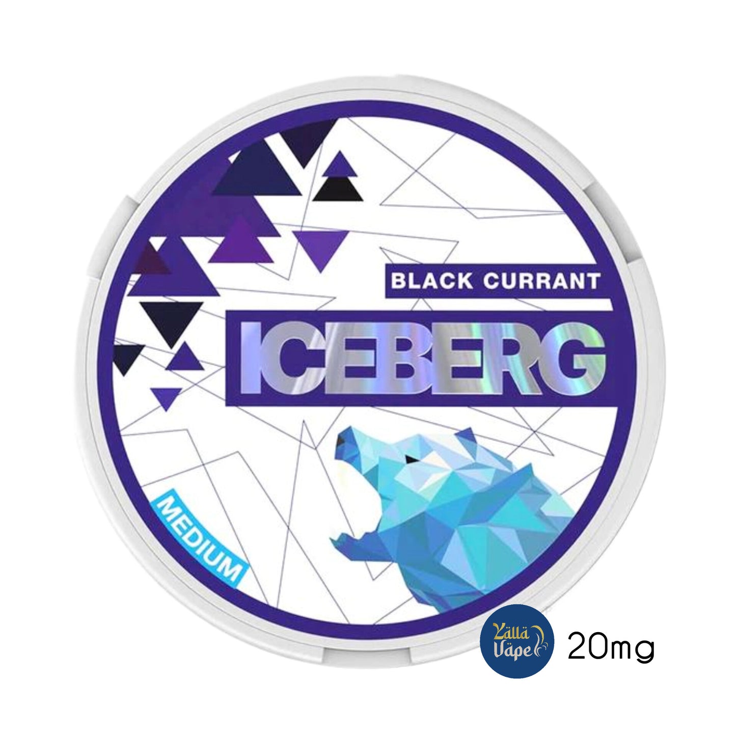 IceBerg Black Currant 20mg Nicotine Pouches