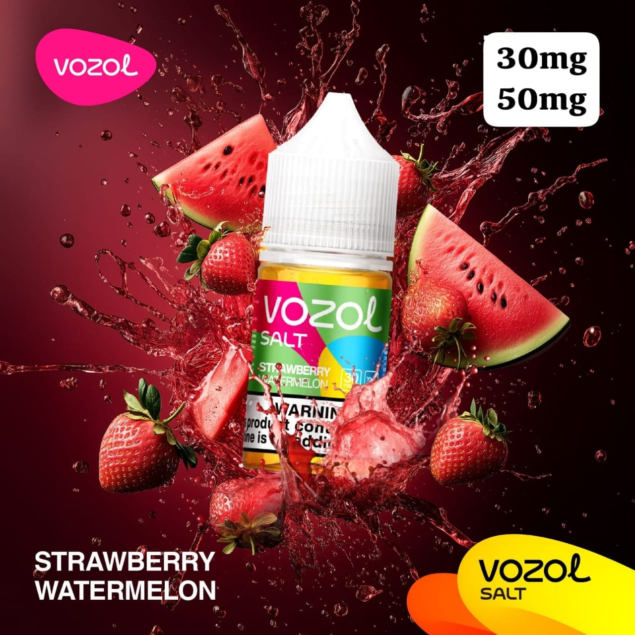 VOZOL 30ml Saltnic 30mg & 50mg E-Juice In Dubai UAE