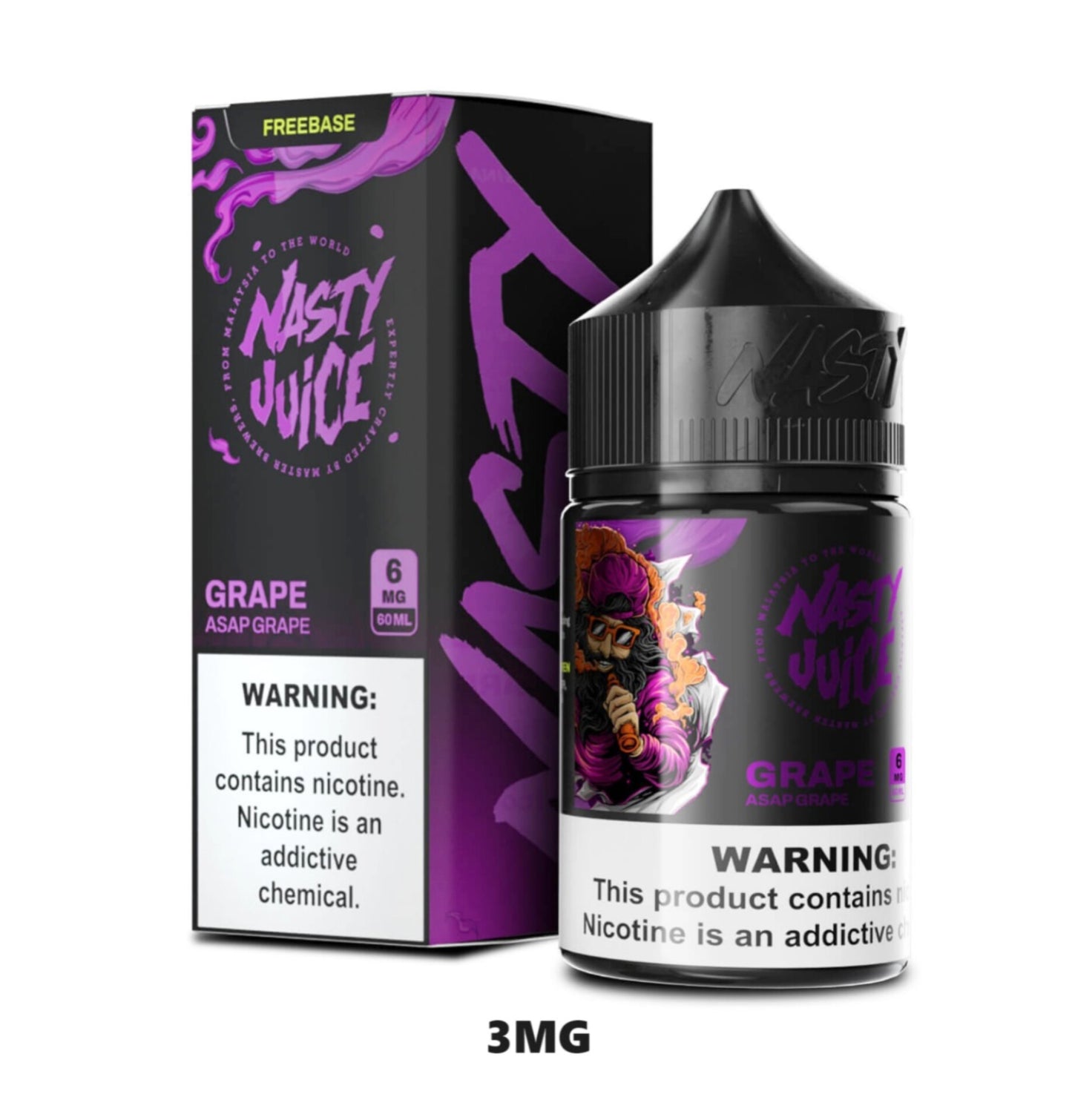 Nasty Juice Series 60ml E-Juice 0mg/3mg/6mg