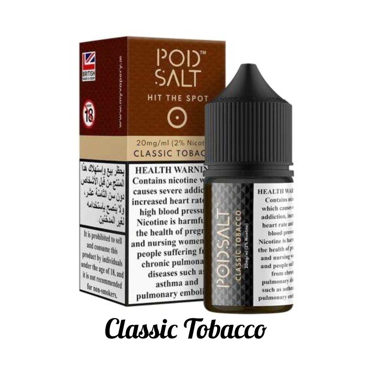 POD SALT CORE 20mg E-JUICE 30ml Saltnic