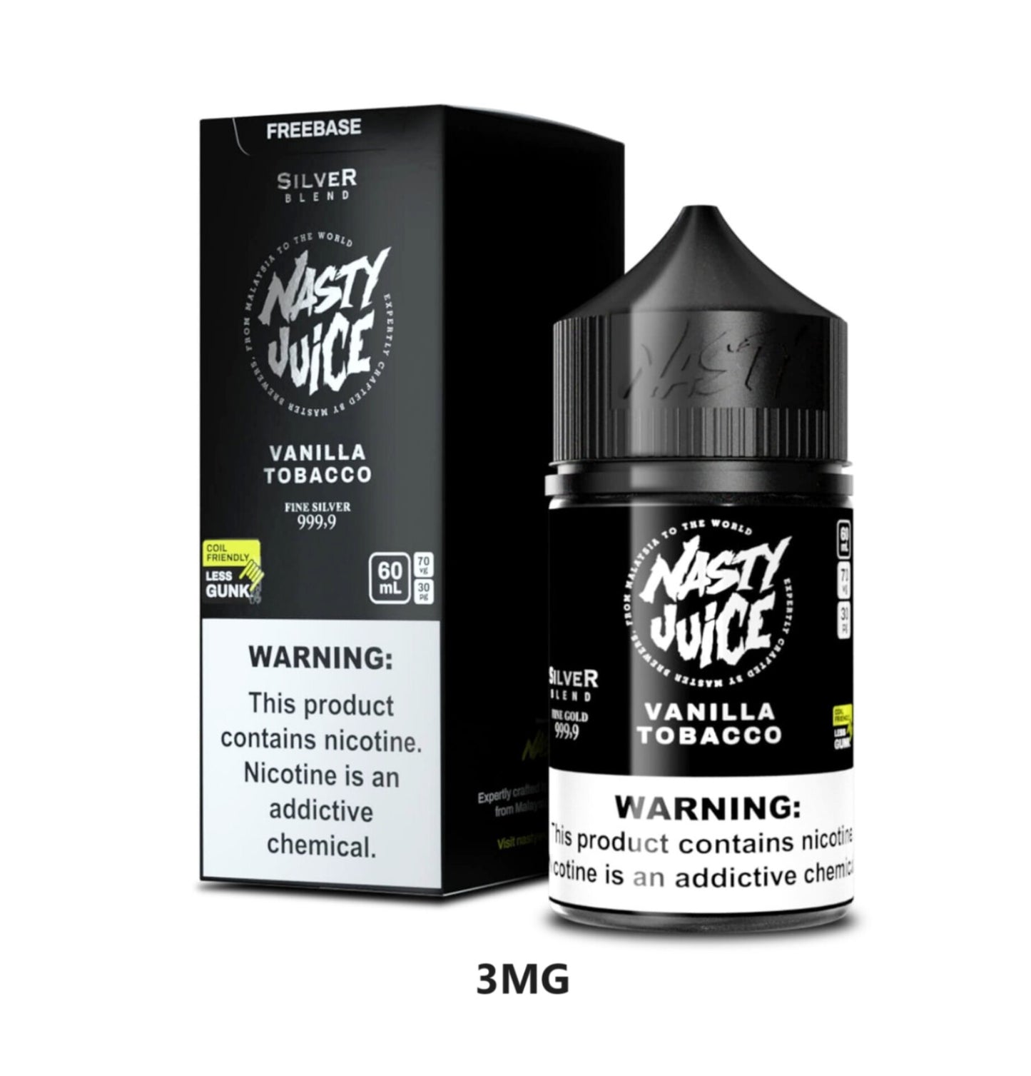 Nasty Juice Series 60ml E-Juice 0mg/3mg/6mg