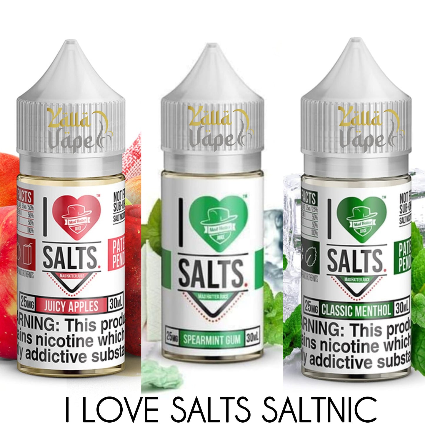 I LOVE SALTS 30ml 25mg & 50mg