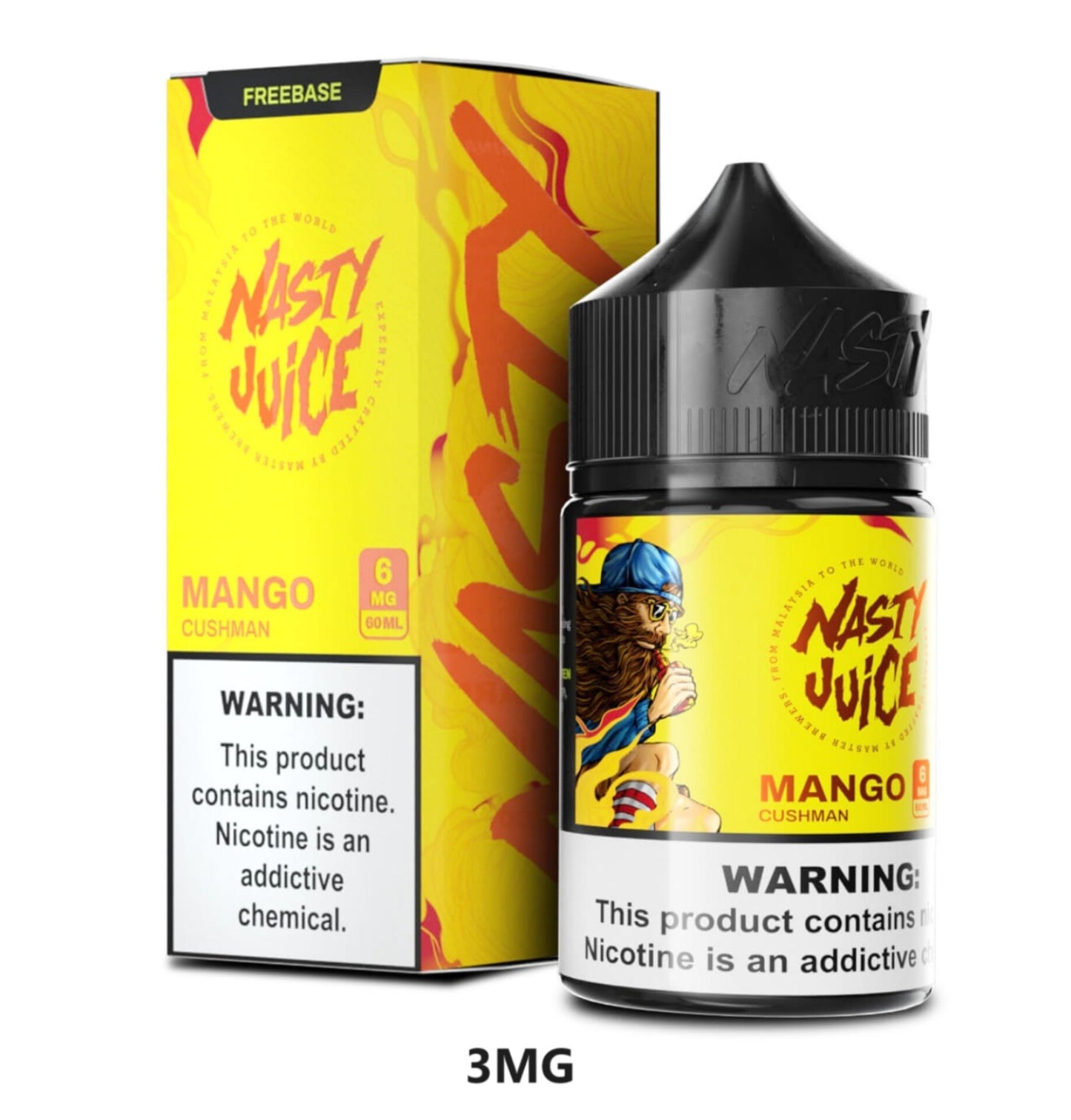 Nasty Juice Series 60ml E-Juice 0mg/3mg/6mg