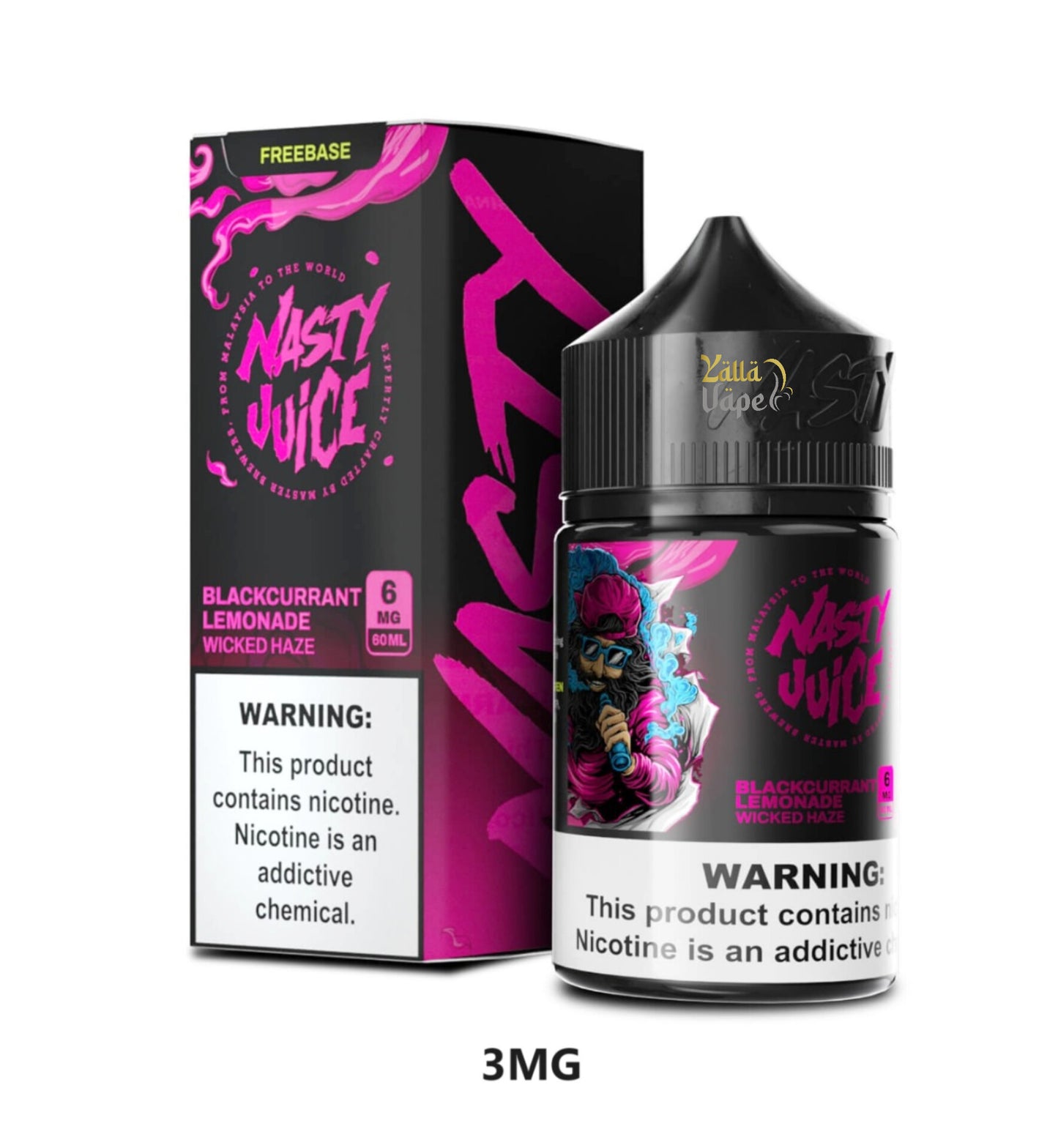 Nasty Juice Series 60ml E-Juice 0mg/3mg/6mg