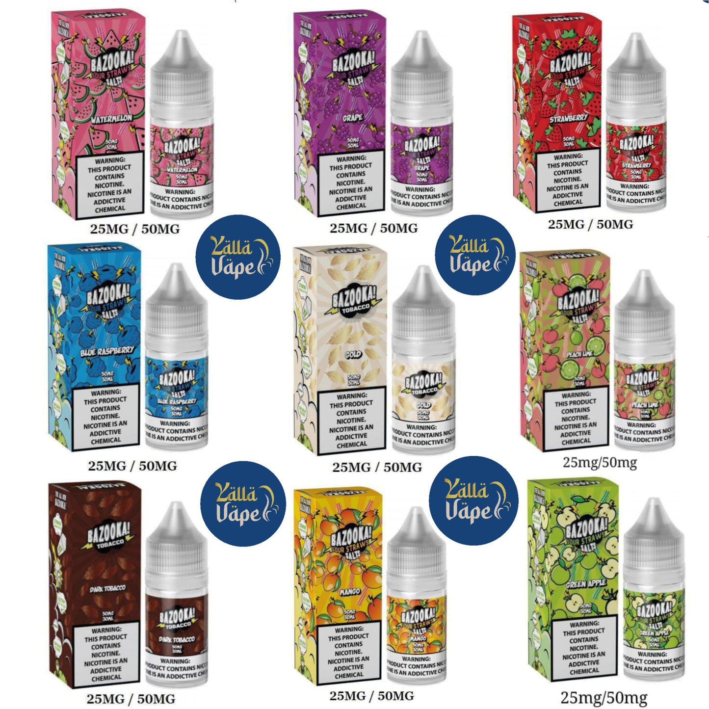 BAZOOKA 30ml SALTNIC