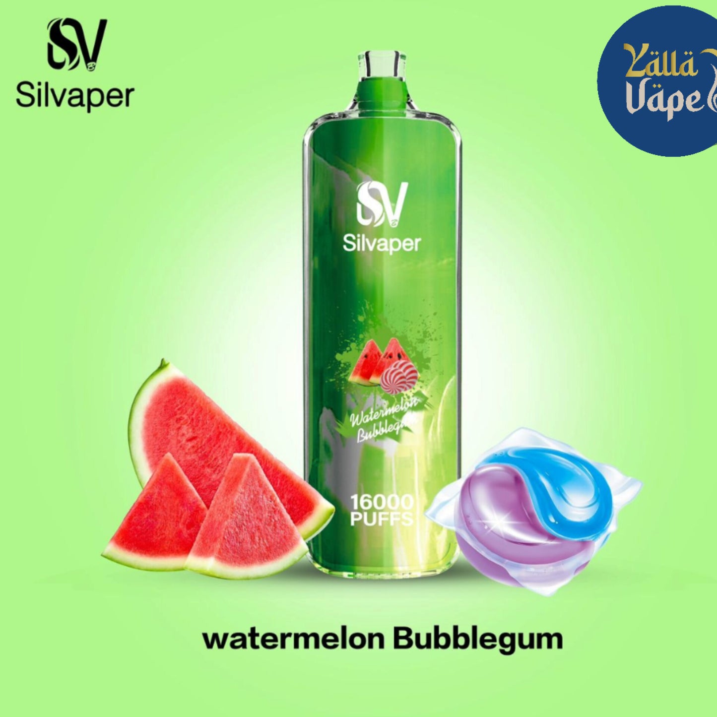 Silvaper Rocket Shisha 16000 Puffs Disposable Vape